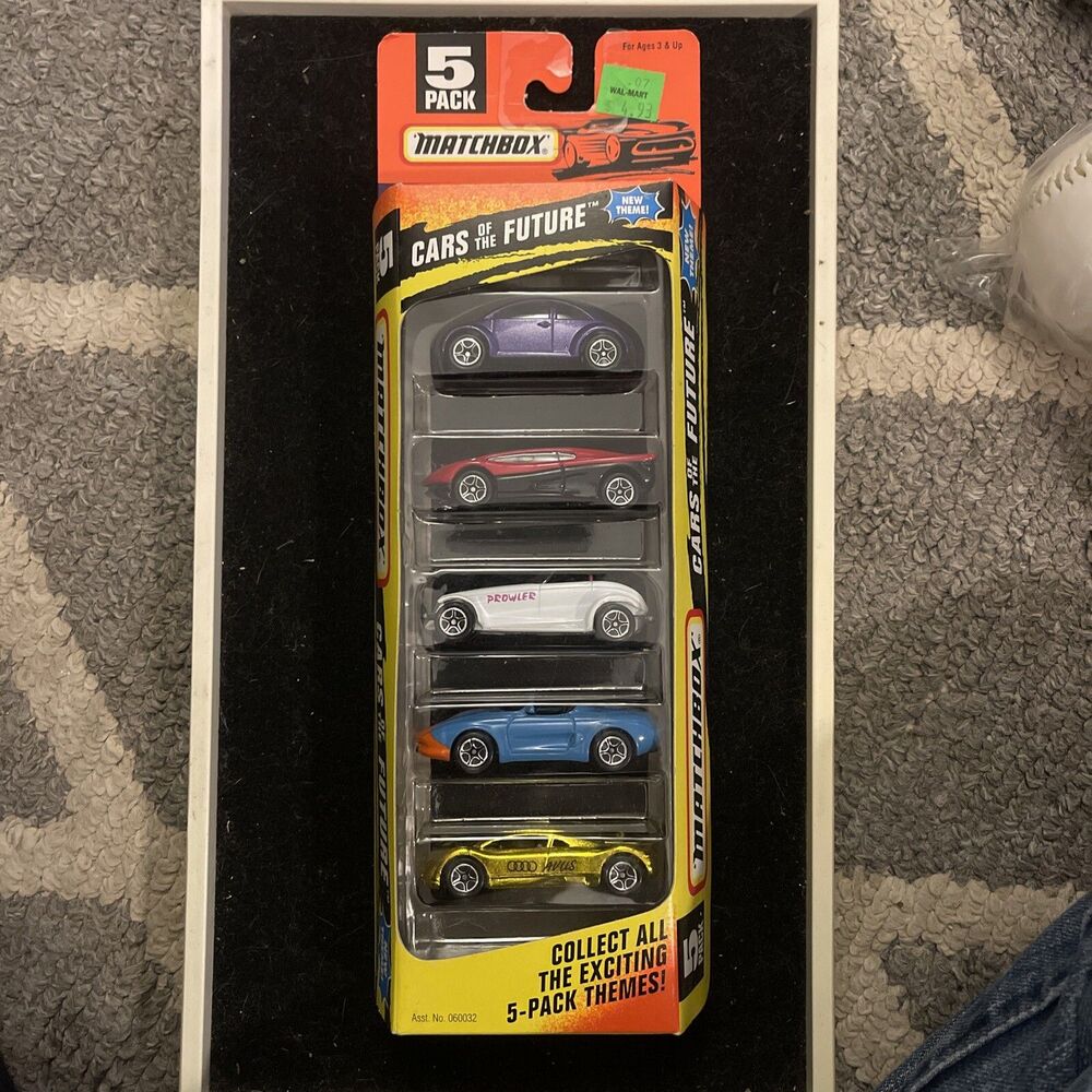 Matchbox Cars Of The Future 5-Pack Gift Set Die Cast, 1:64